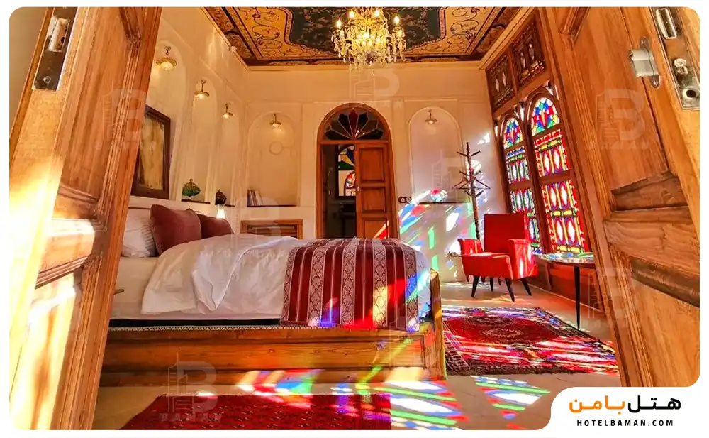 اتاق دوتخته دبل فیروزه (اقامت با صبحانه)
